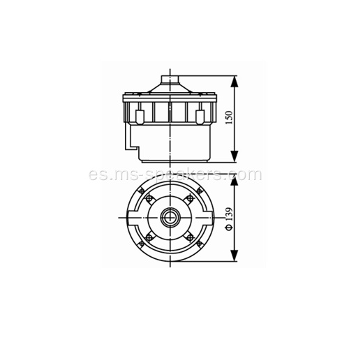 Unidad de conductor de altavoz de cuerno 100W Horn Driver Speaker